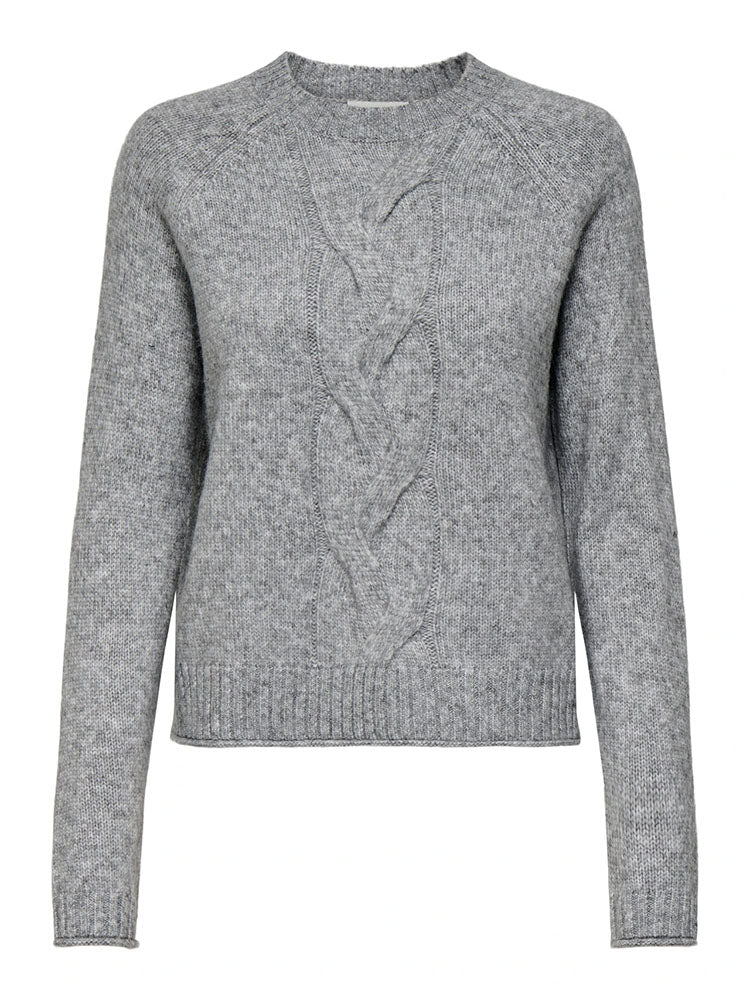 Jdysusanna Knit Sweater-Grey