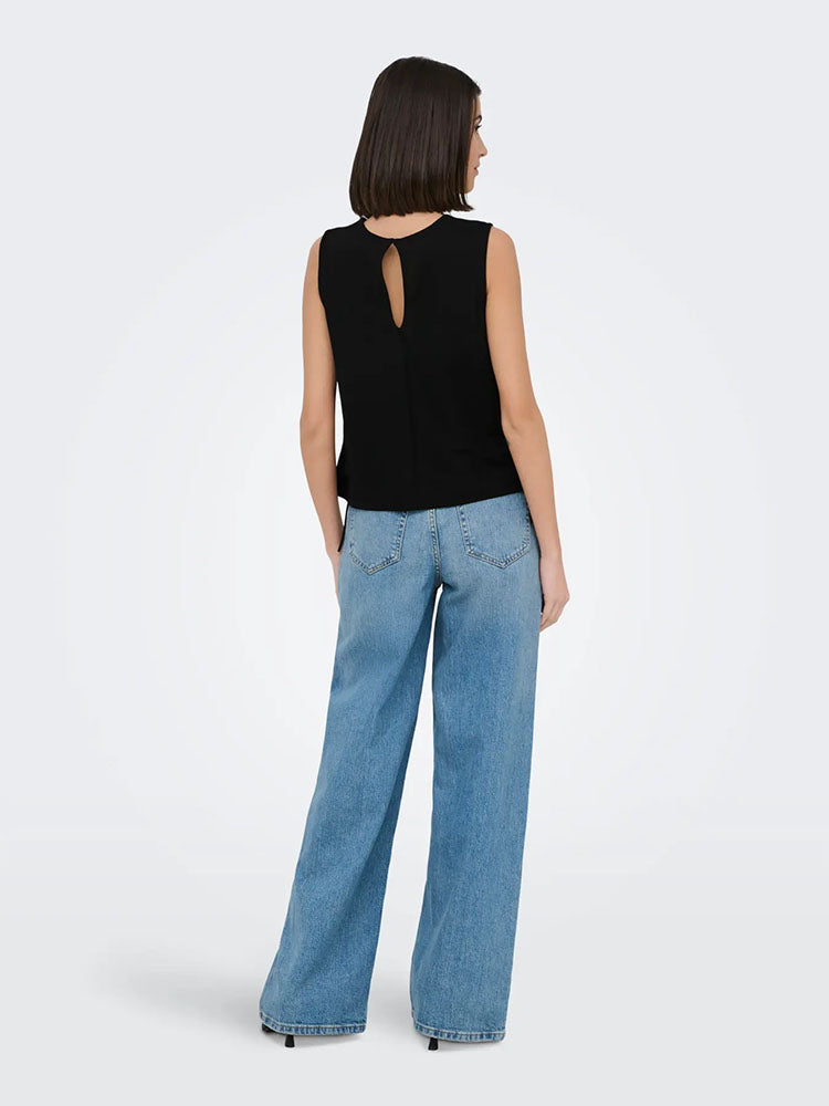 Jdyleslie Bow Top-Black