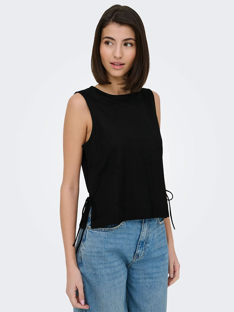 Jdyleslie Bow Top-Black