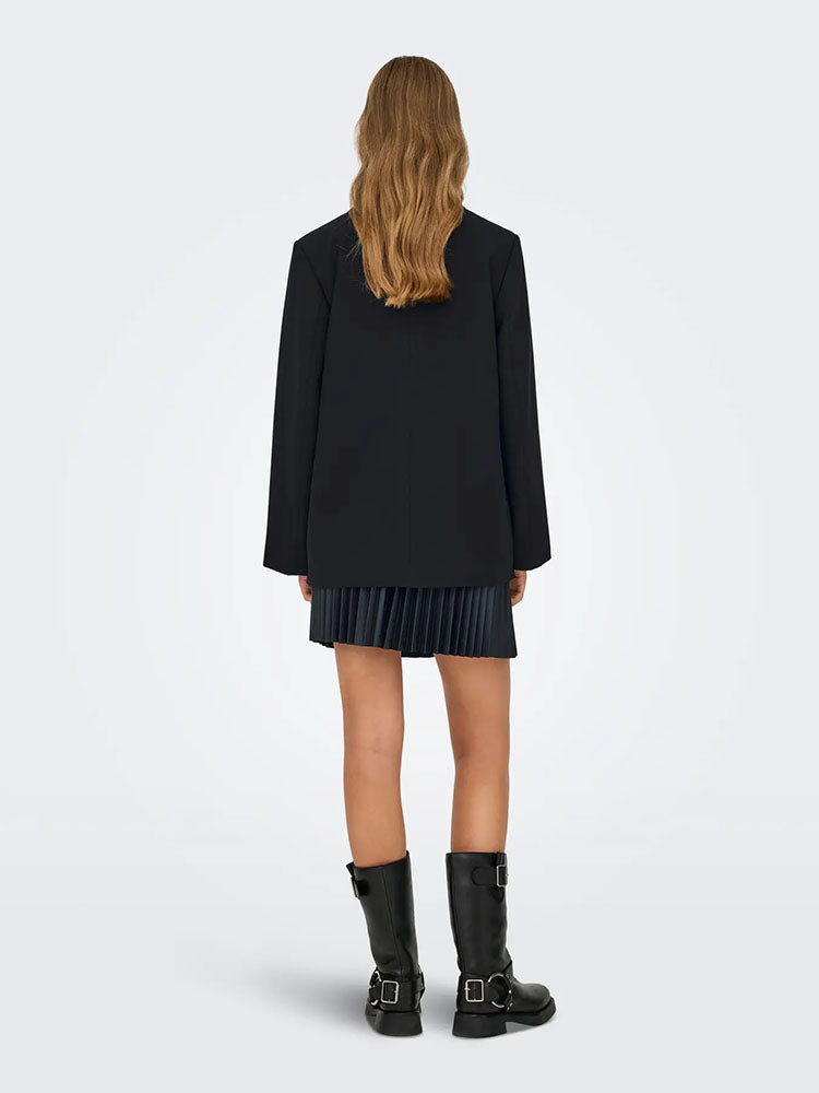 Onlnoelia Yasmine Slit Blazer-Black
