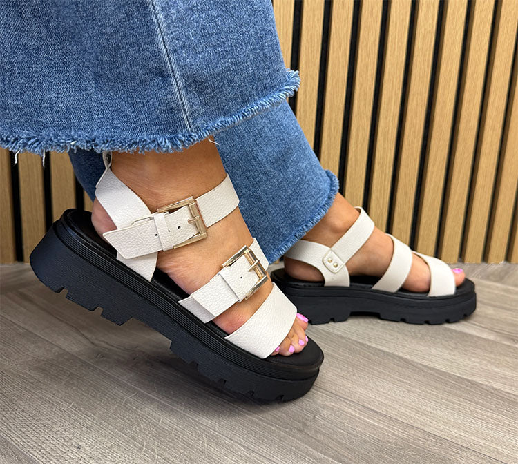 Something Sandals-Nearly There (Off White)
