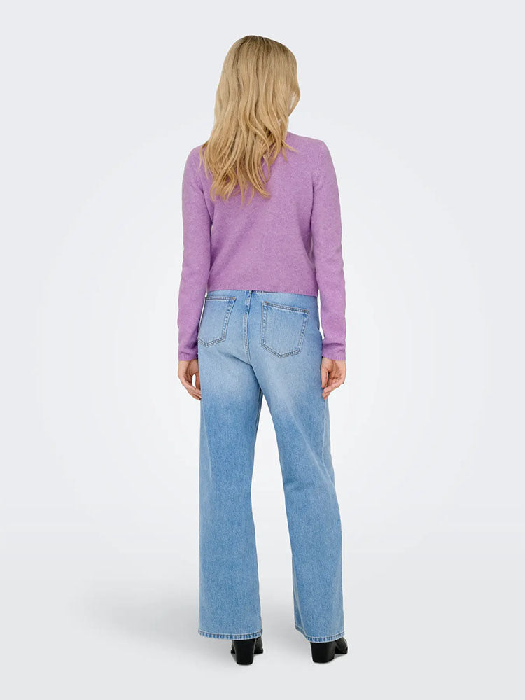 Jdychloe Knit Cardigan-Violet