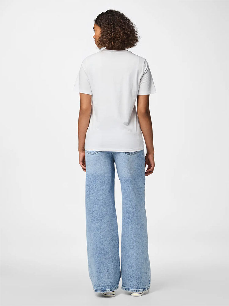 Pcria T-Shirt- White