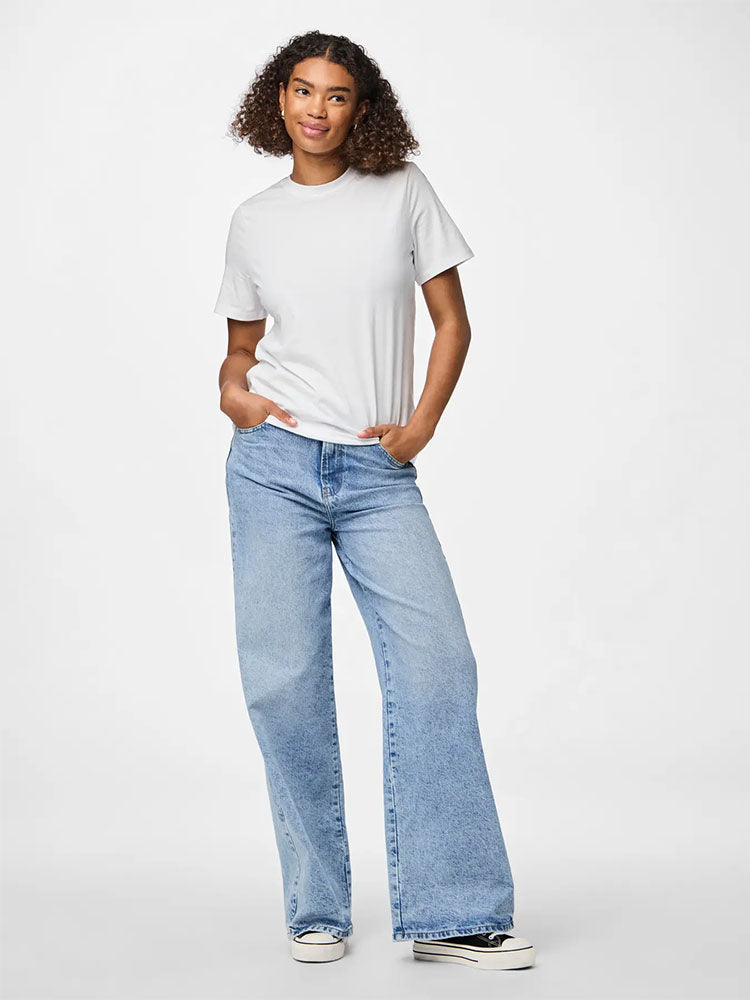 Pcria T-Shirt- White