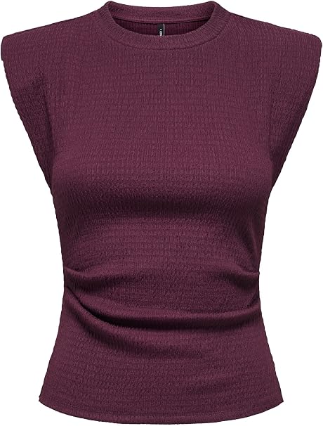 Onldebbie Sleeveless Top-Fig