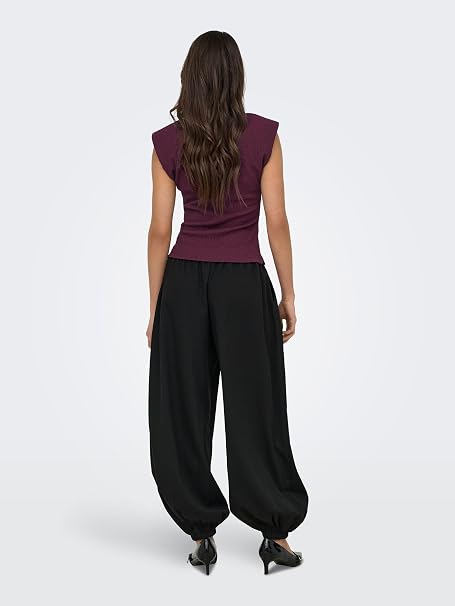 Onldebbie Sleeveless Top-Fig