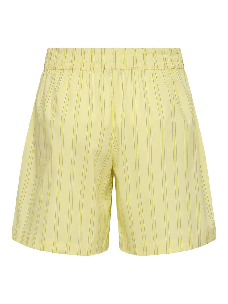 Jdymio Mid Waist Shorts-Yellow Stripe