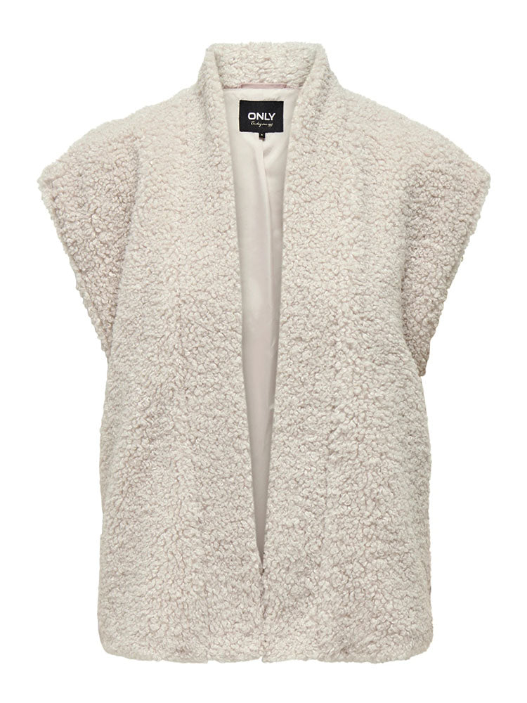 Onlnaya Teddy Gillet-Cream