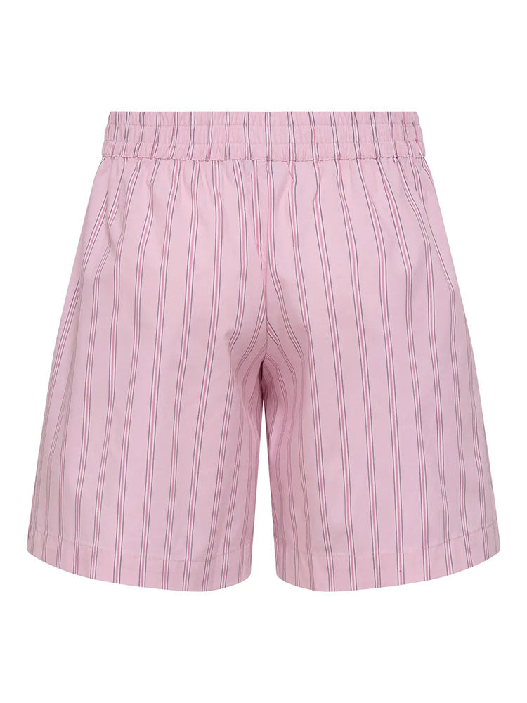 Jdymio Mid Waist Shorts-Pink Stripe