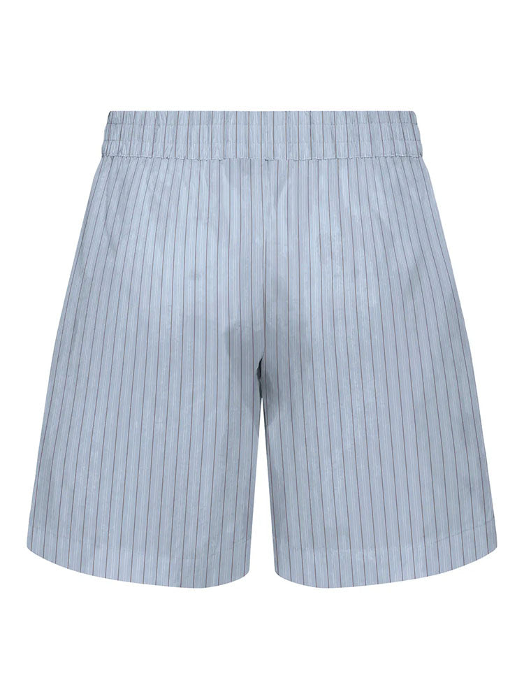 Jdymio Mid Waist Shorts- Blue Stripe